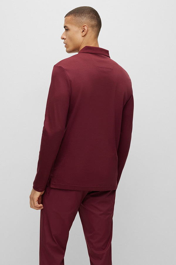 POLO ΜΠΛΟΥΖΑ BOSS - 654 ΜΠΟΡΝΤΩ